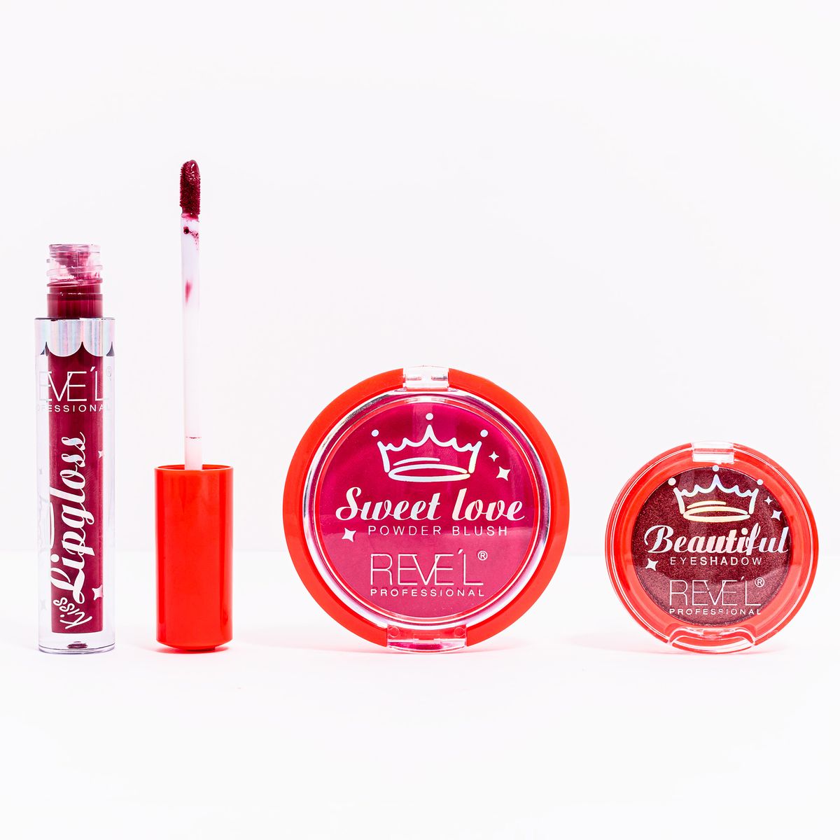 REVE'L PROFESSIONAL - 3 EN 1 SET MAQUILLAJE BEAUTIFUL TONO 6