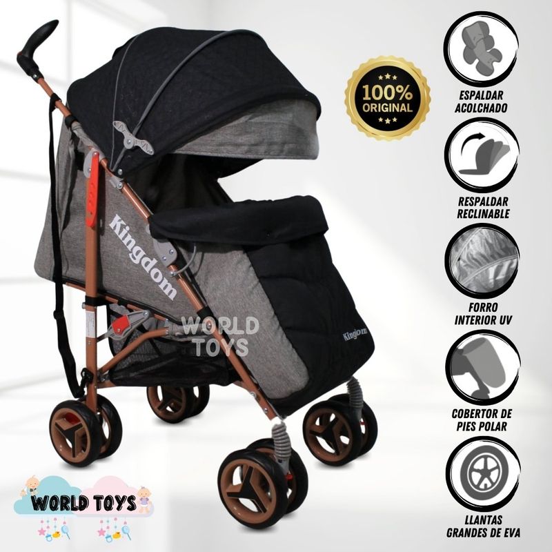 BABY - Coche Bastón «REINHART» Edición Limitada Black