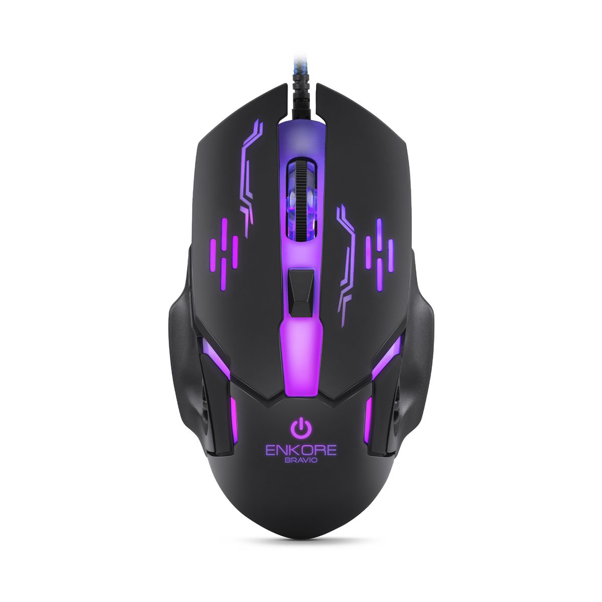 ENKORE - Mouse Gamer USB 7LEDS 6B Enkore Bravio