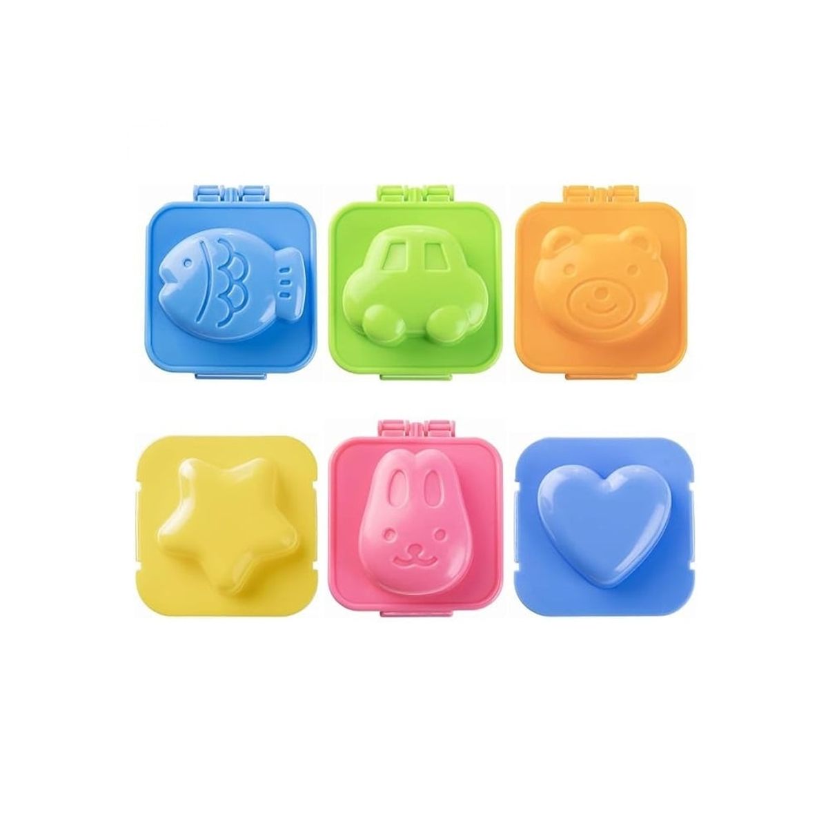 OTTOWARE - Set de 6 mini Moldes para Arroz o Huevo