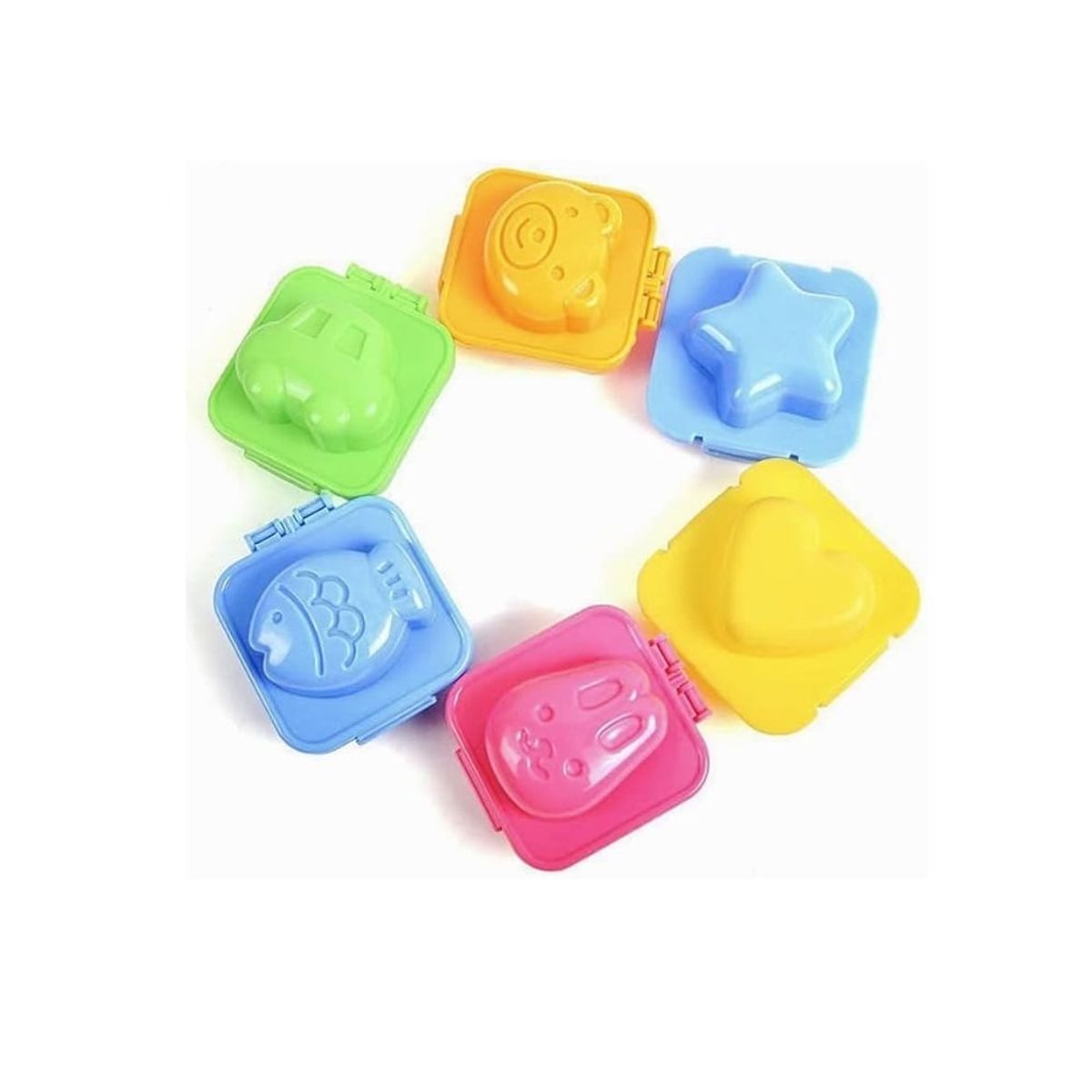 OTTOWARE - Set de 6 mini Moldes para Arroz o Huevo