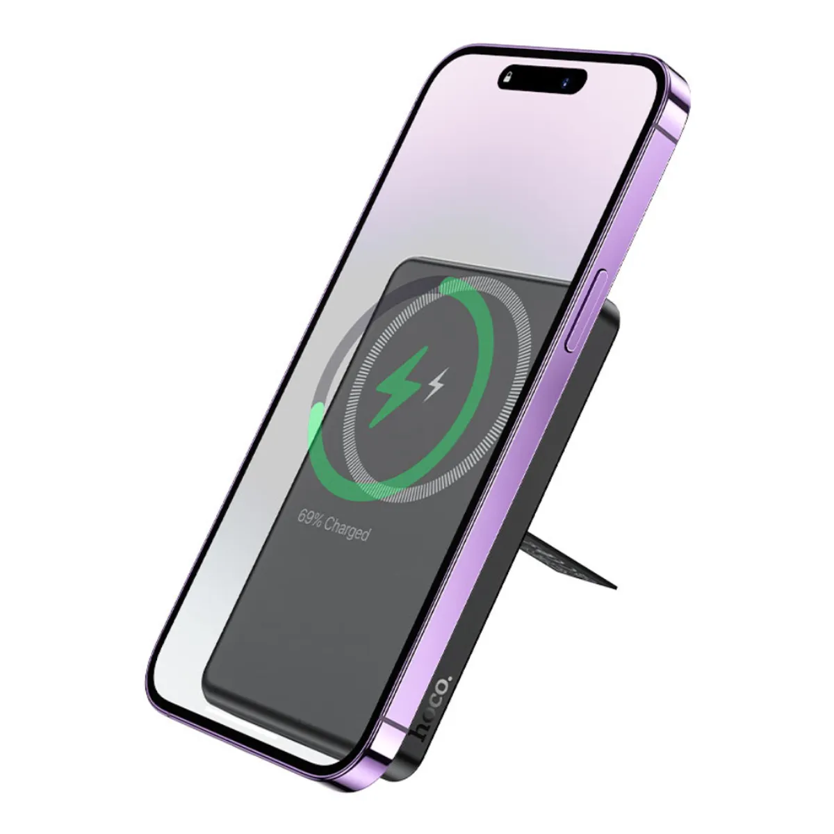 HOCO - Power Bank Hoco 5000mAh Inalámbrico 15W Bateria Carga Rápida 20W