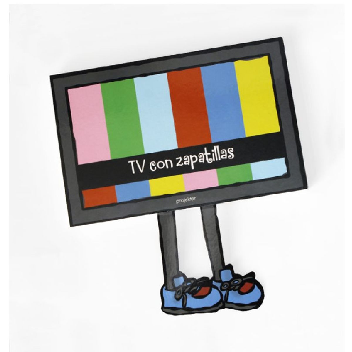 GENERICO - Libro TV con zapatillas