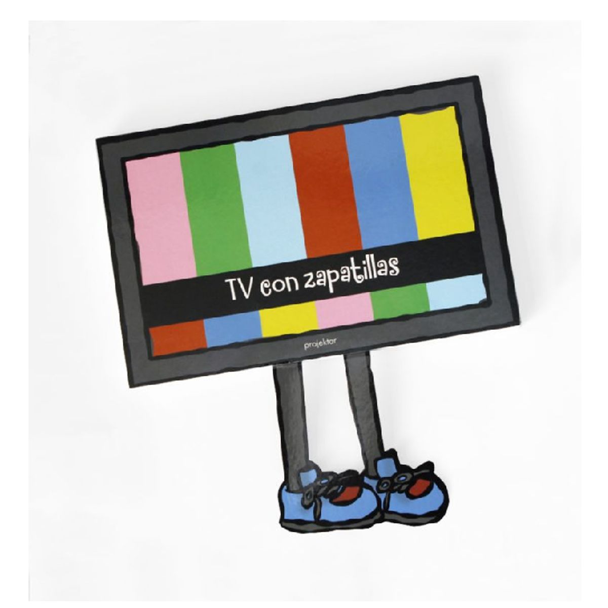 GENERICO - Libro TV con zapatillas