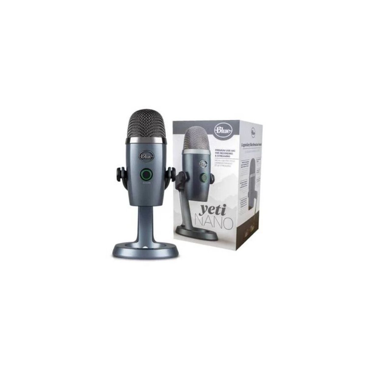 LOGITECH - MICROFONO LOGITECH BLUE YETI NANO USB STREAMING 988-000508 GRAY