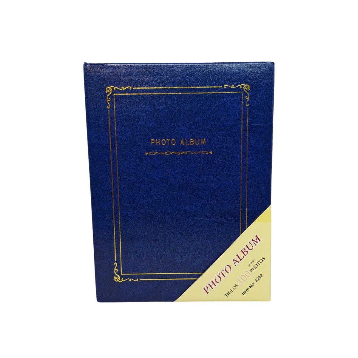 GENERICO - Álbum Para 100 Fotos Tamaño 15cm x 20cm Color Azul