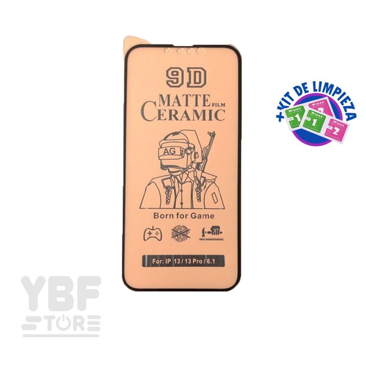 GENERICO - Mica Ceramica Mate para Motorola Moto G8