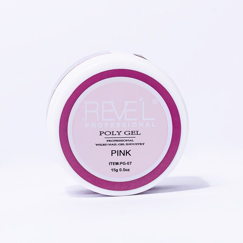 REVE'L PROFESSIONAL - POLY GEL PARA UÑAS PINK