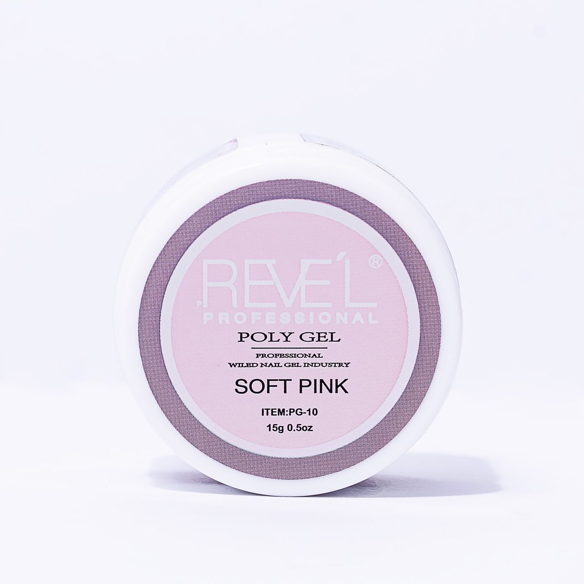 REVE'L PROFESSIONAL - POLY GEL PARA UÑAS SOFT PINK