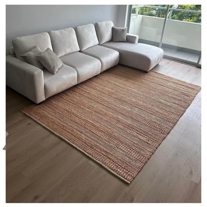 GENERICO - Alfombra  Yute Sakanda IC-15112 Naranja 280 x 365 cm