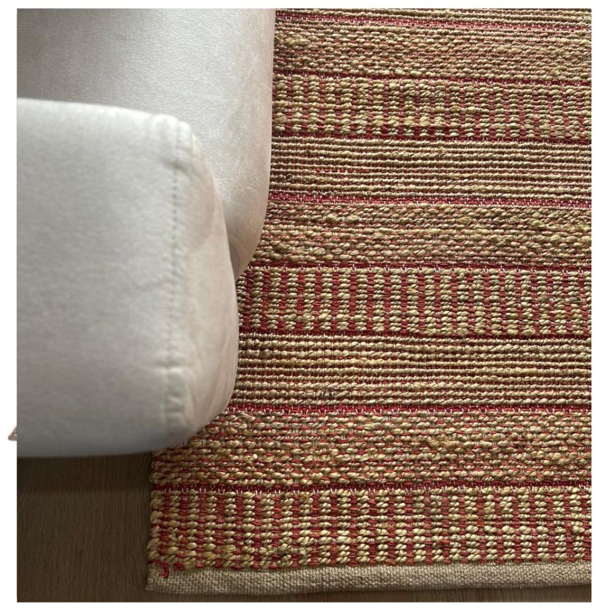 GENERICO - Alfombra  Yute Sakanda IC-15112 Naranja 280 x 365 cm