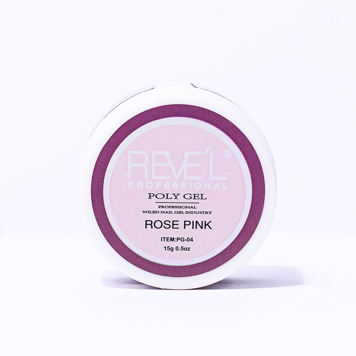 REVE'L PROFESSIONAL - POLY GEL PARA UÑAS ROSE PINK B
