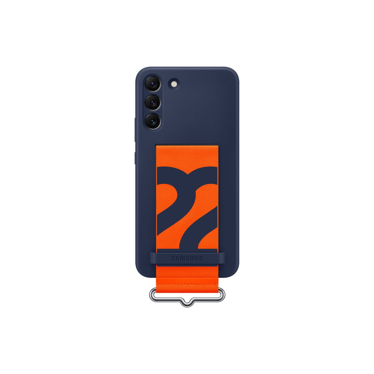 SAMSUNG - Case Samsung Para Galaxy S22+ Dark Blue Silicone Strap