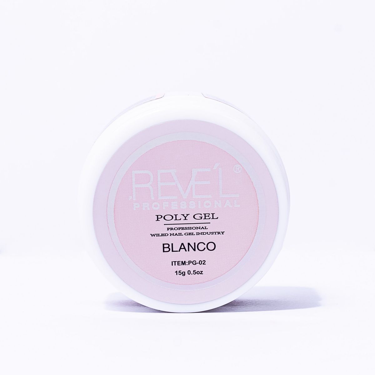 REVE'L PROFESSIONAL - POLY GEL PARA UÑAS BLANCO