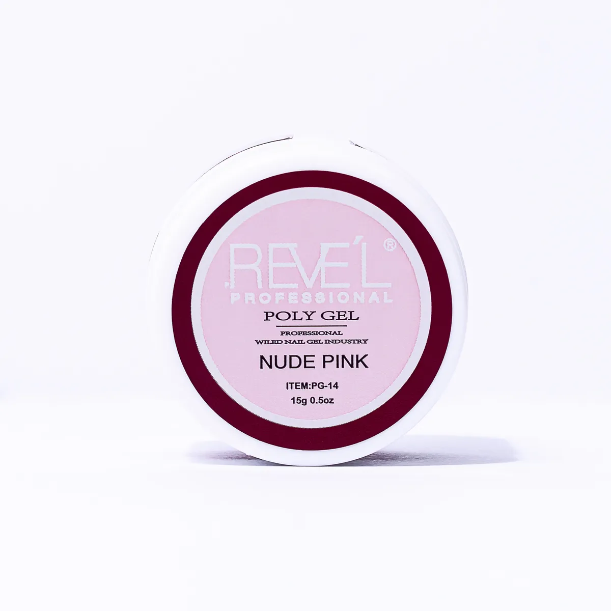 REVE'L PROFESSIONAL - POLY GEL PARA UÑAS NUDE PINK