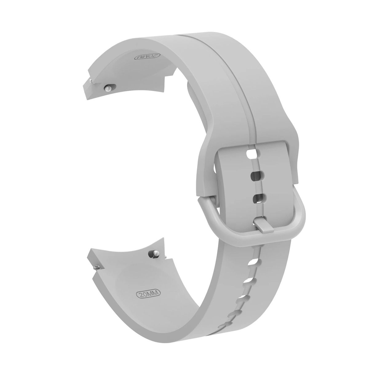 GENERICO - Correa Silicona Samsung Watch 4 - Gris