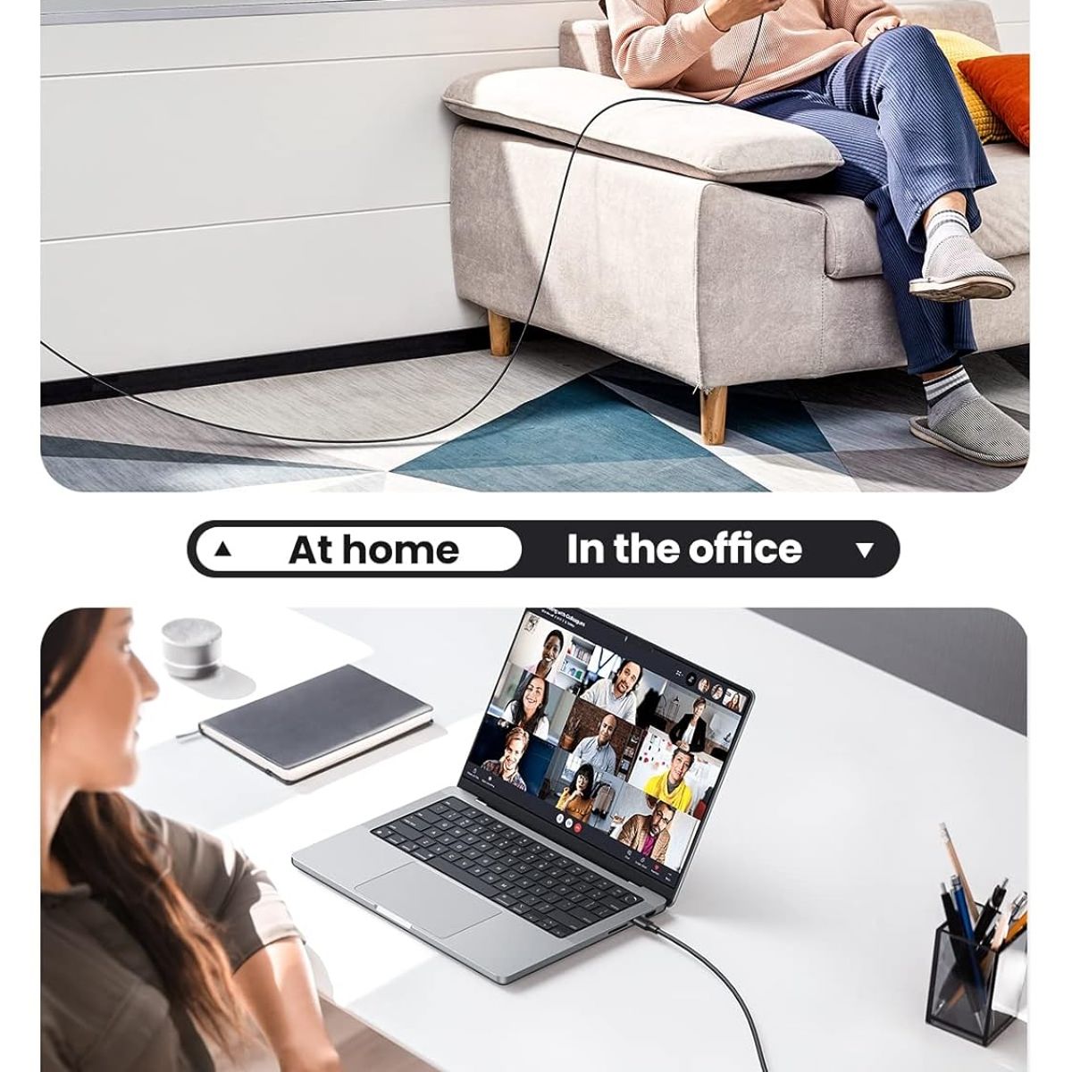 UGREEN - Cable de carga rápida tipo C a tipo C de UGREEN de 2m