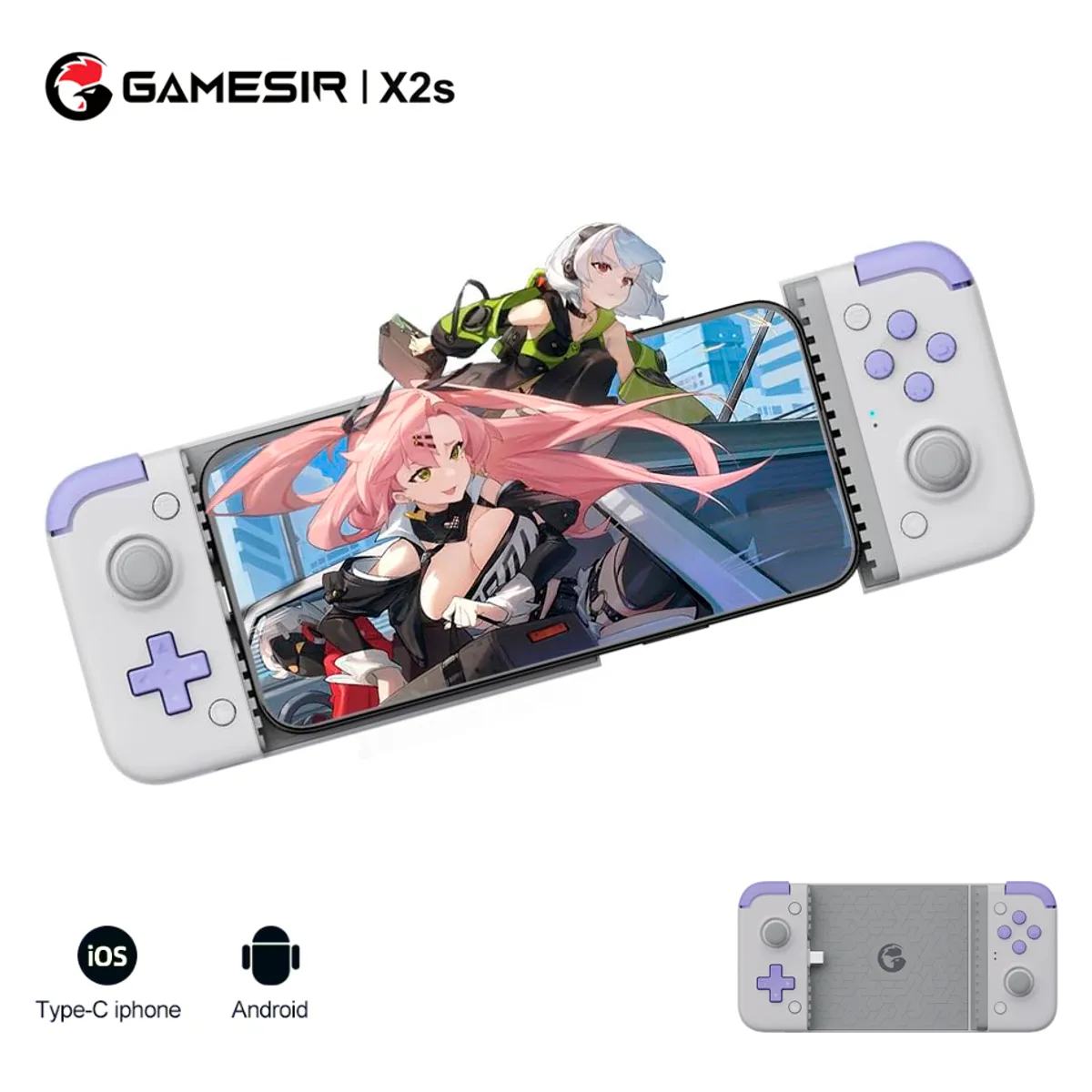 GAMESIR - Gamesir X2s Controlador de Juegos Para Celular Tipo C Android iPhone