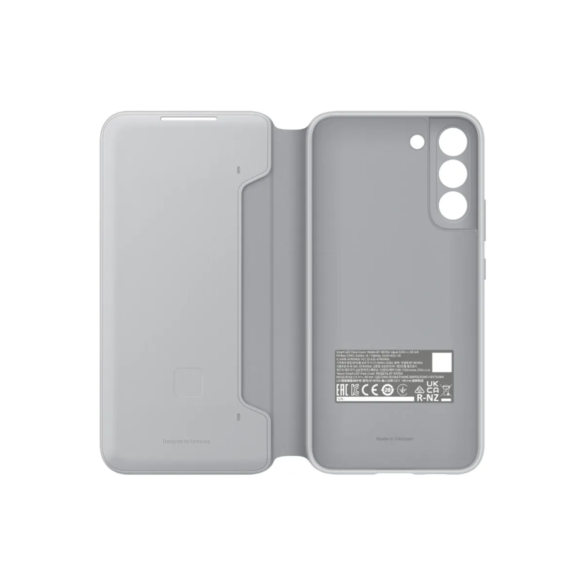 SAMSUNG - Case Samsung Para Galaxy S22+ Gray Led View