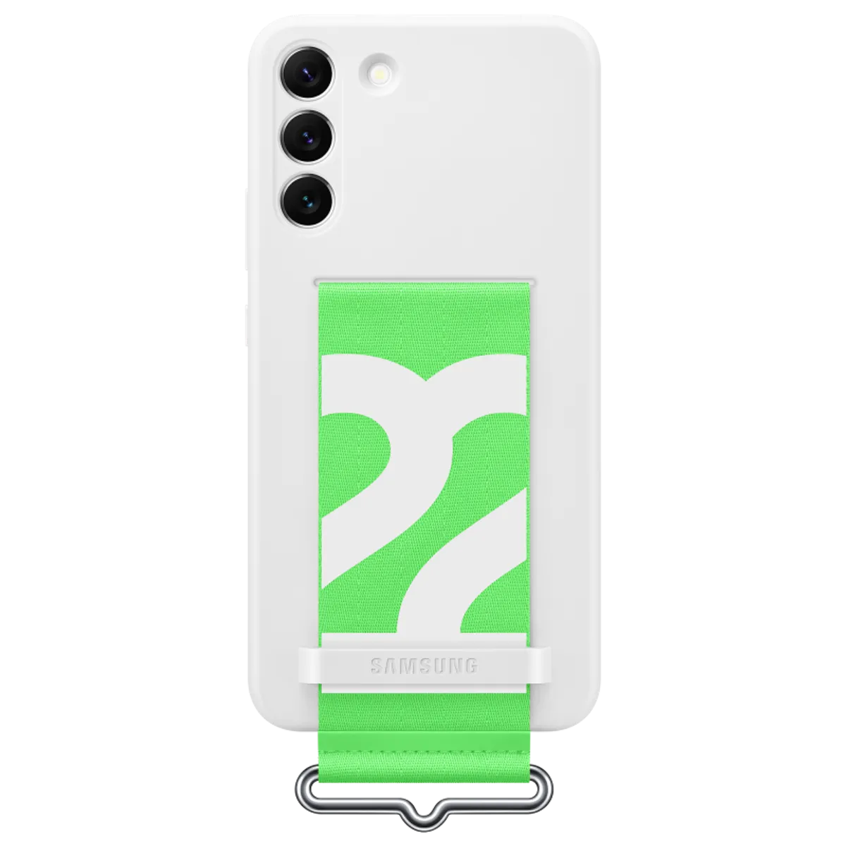 SAMSUNG - Case Samsung Para Galaxy S22+ White Silicone Strap