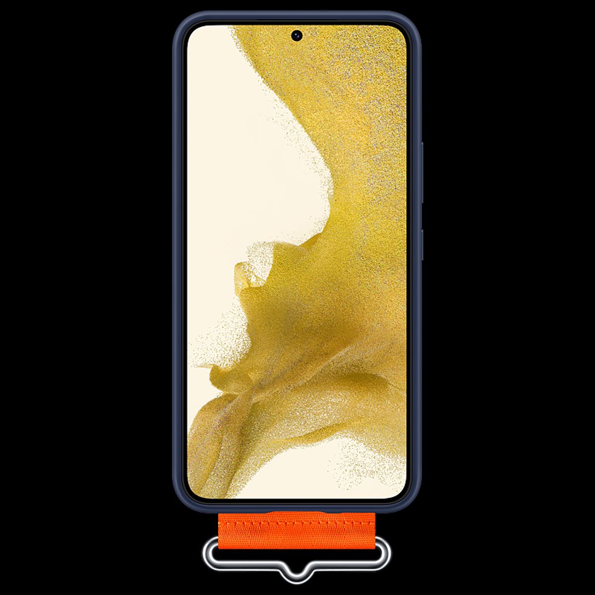 SAMSUNG - Case Samsung Para Galaxy S22 Dark Blue Silicone Strap