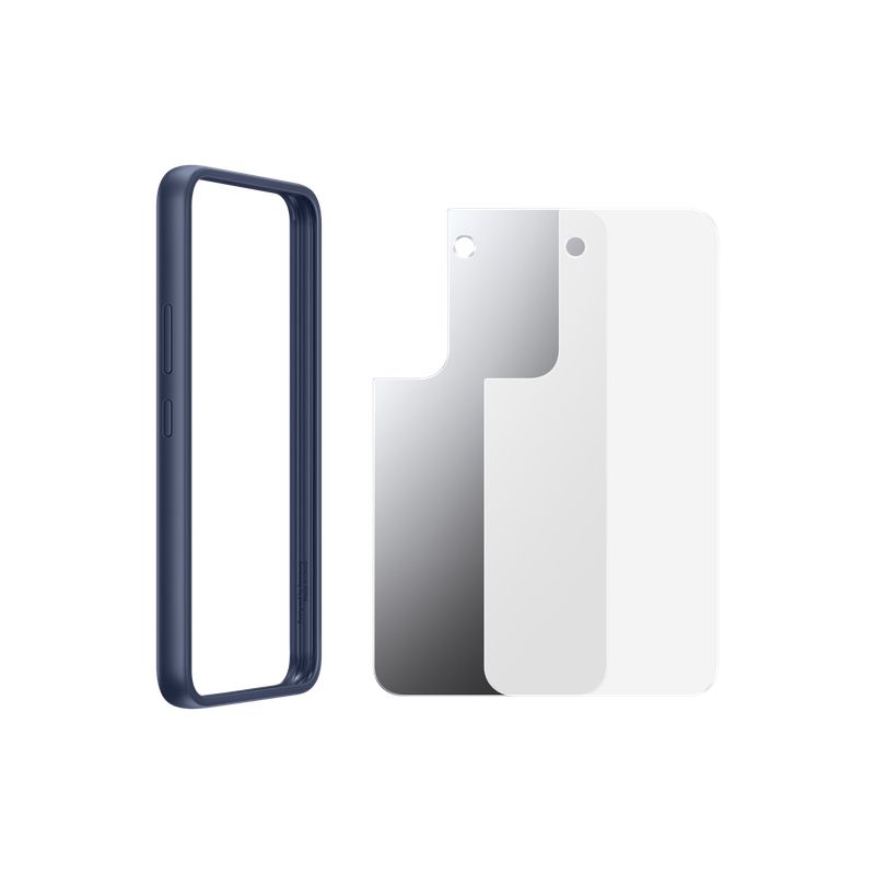 SAMSUNG - Case Samsung Para Galaxy S22 Dark Blue Frame Cover