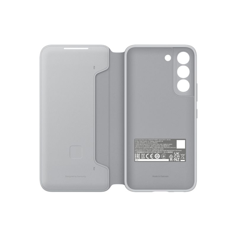 SAMSUNG - Case Samsung Para Galaxy S22 Gray Led View