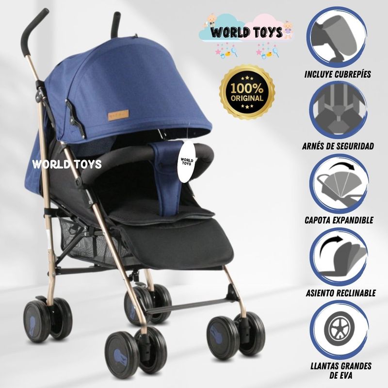 BABY - Coche Bastón «COCKBURN» Blue