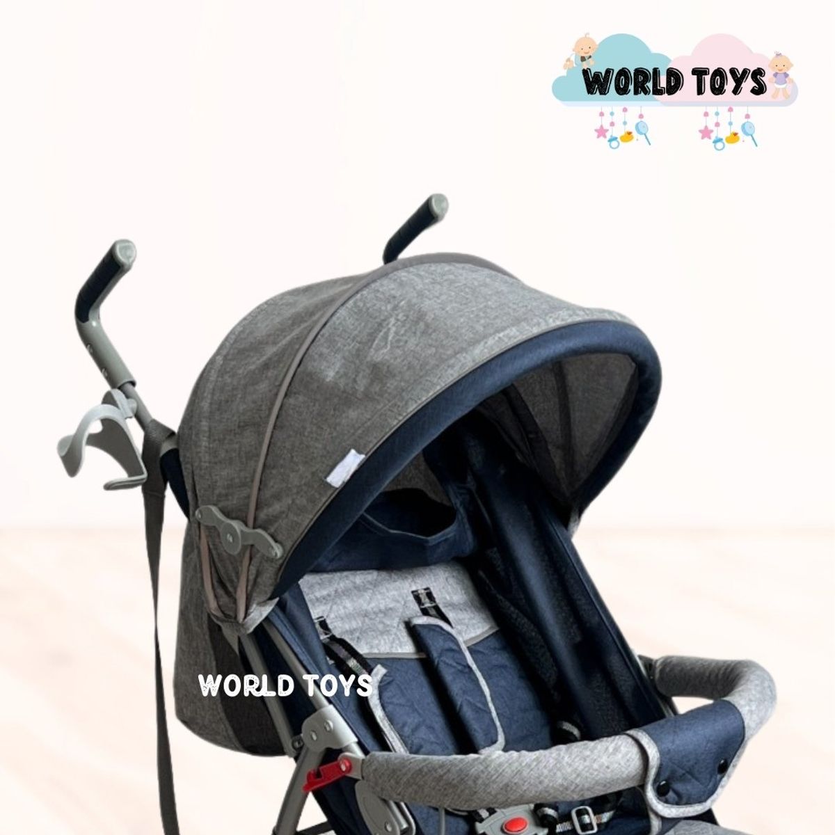 BABY - Coche Bastón «MAINSON» Blue