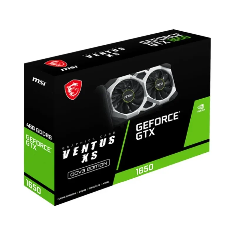 MSI - TARJETA DE VIDEO MSI GEFORCE GTX 1650 D6 VENTUS XS OCV3
