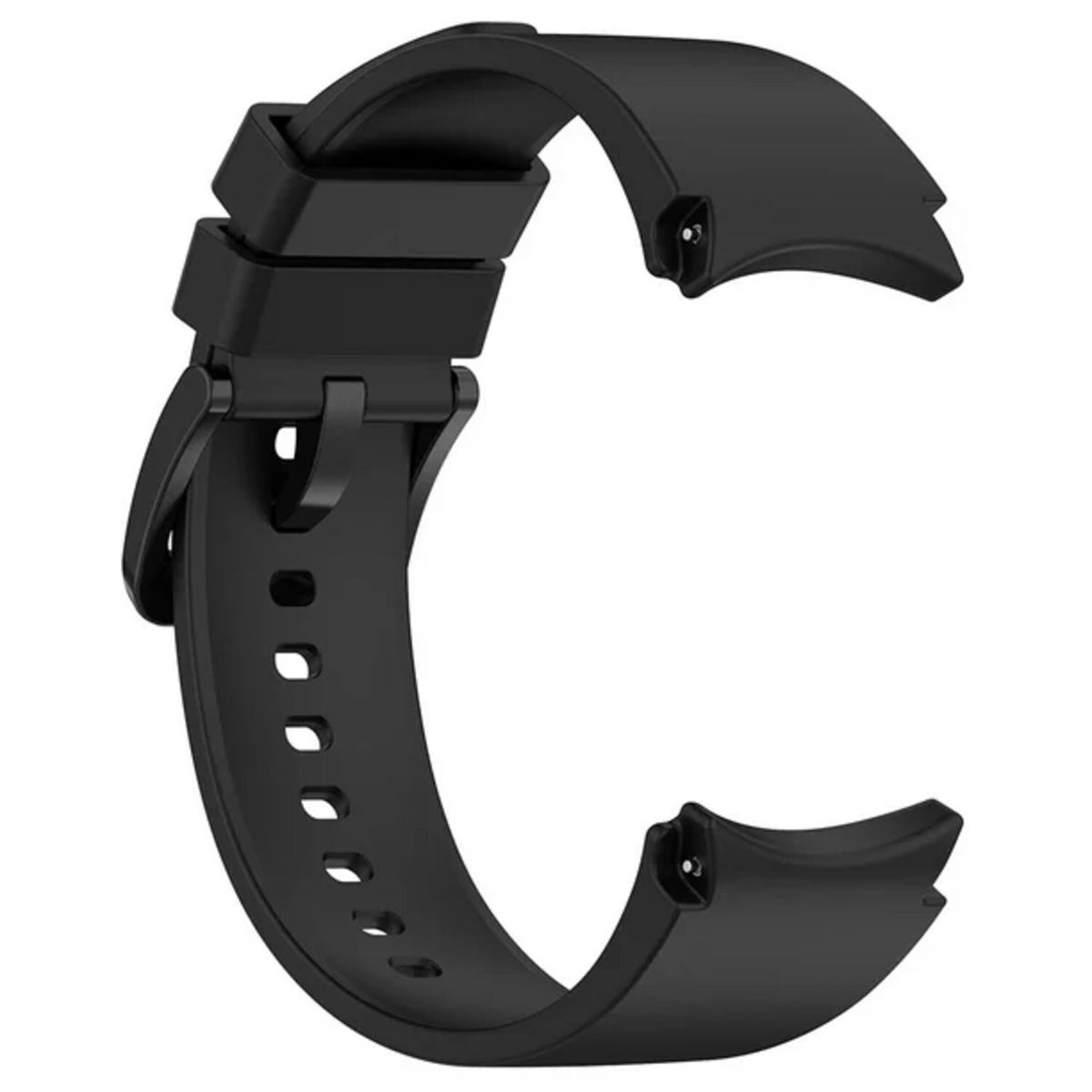 GENERICO - Correa Silicona para Samsung Watch 7 - Negro