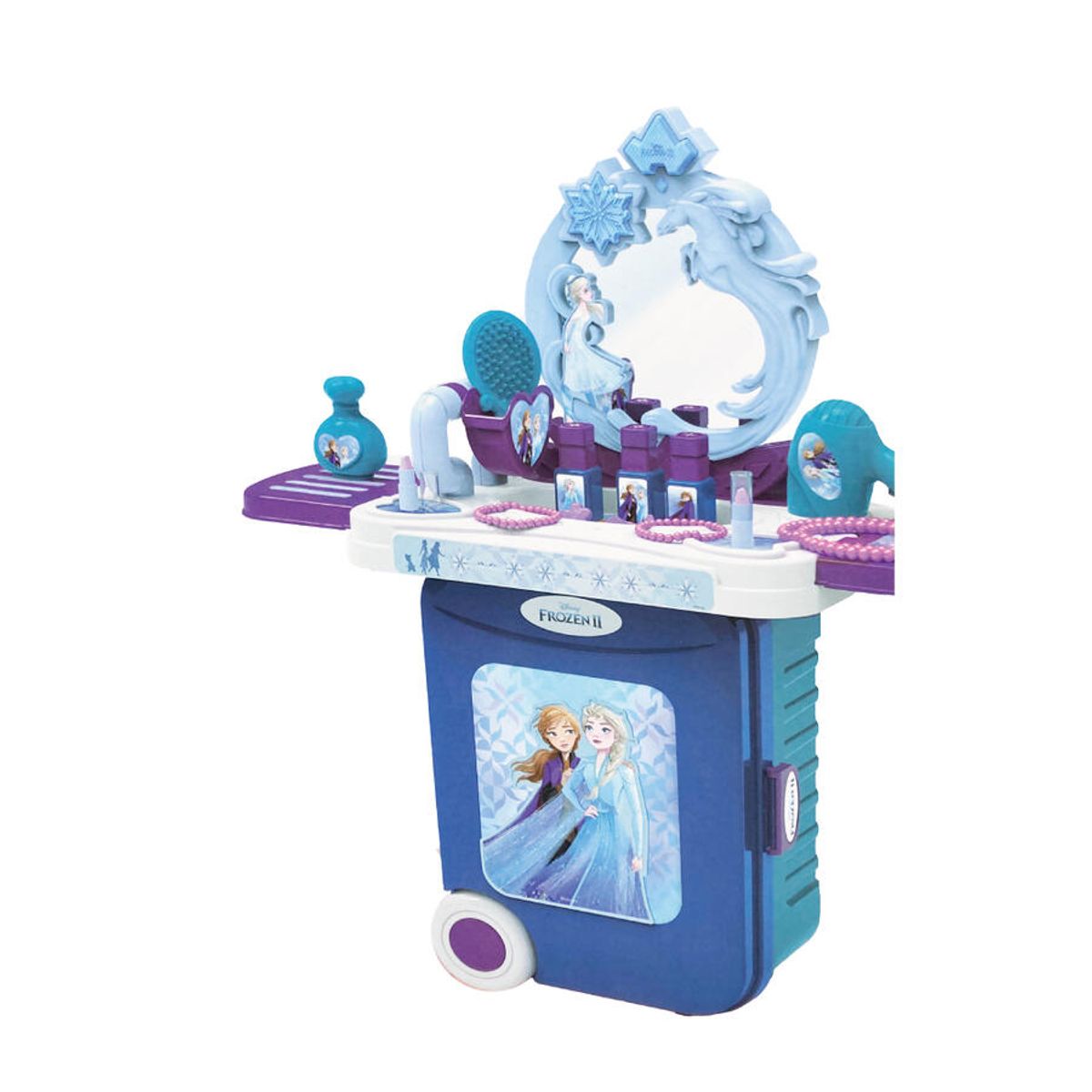 GENERICO - Set De Maleta Belleza Frozen 3 En 1 con Accesorios