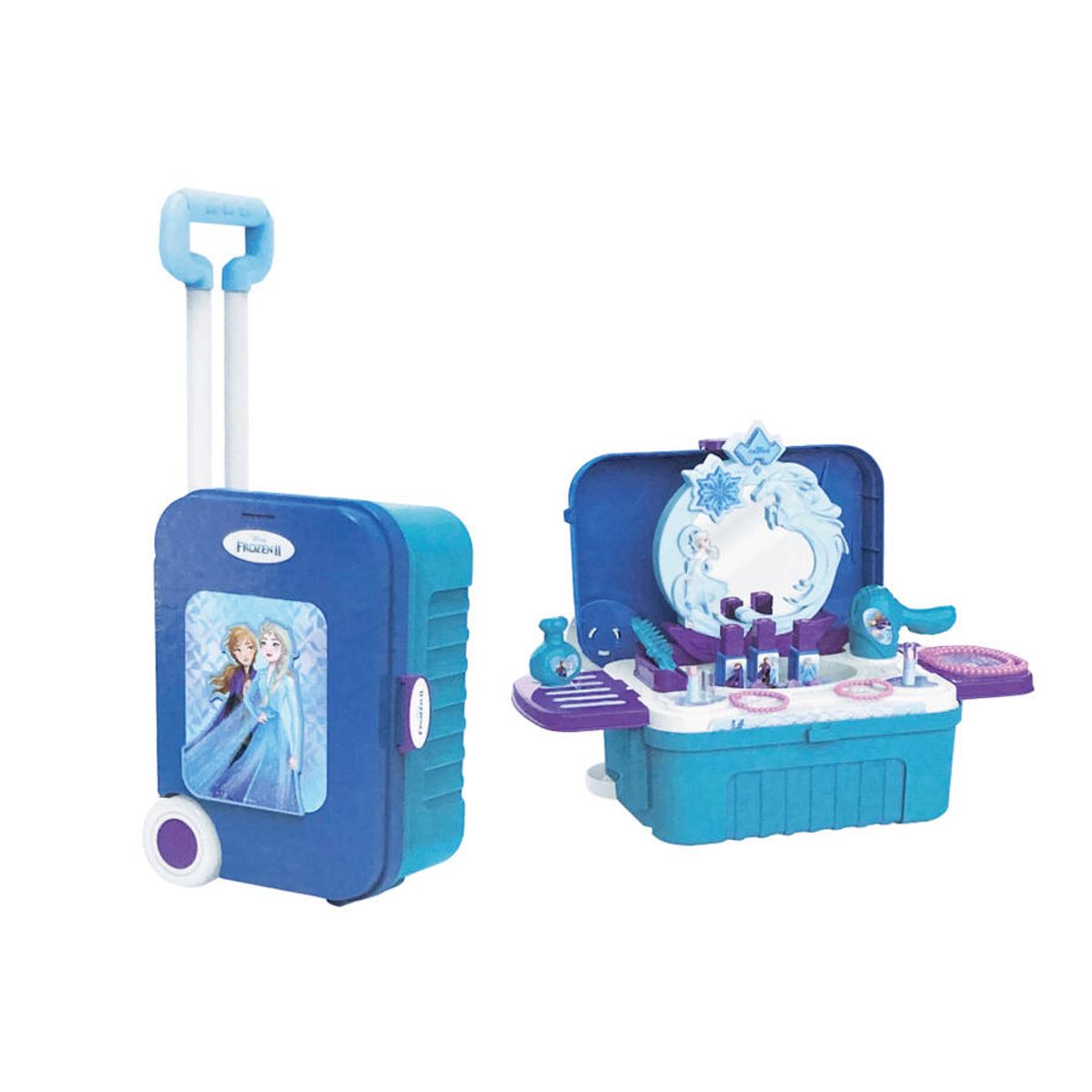 GENERICO - Set De Maleta Belleza Frozen 3 En 1 con Accesorios
