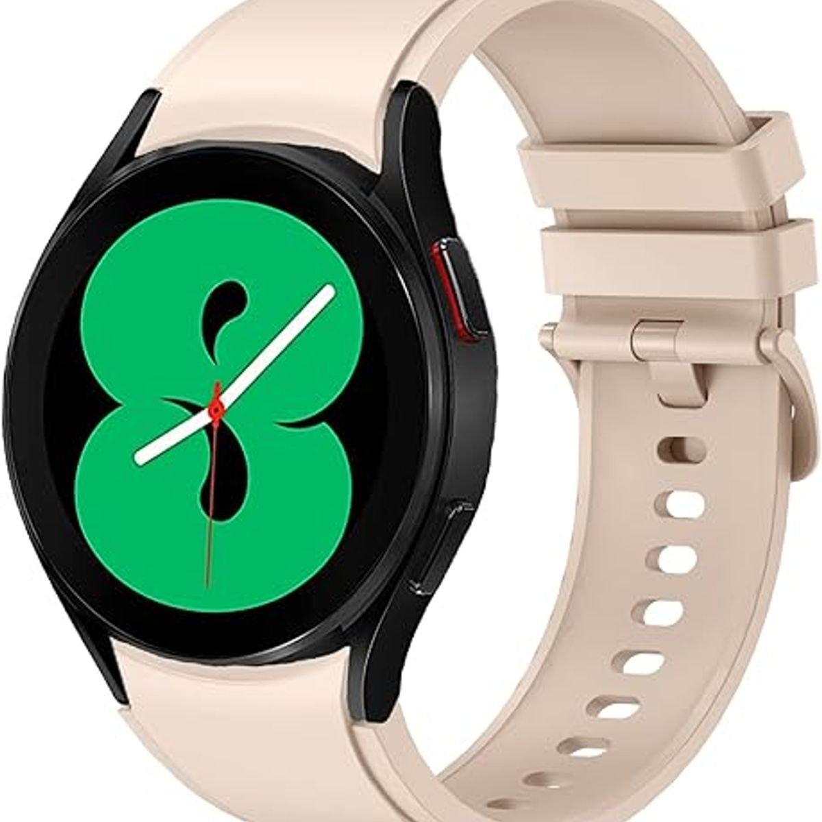 GENERICO - Correa Silicona para Samsung Watch 7 - Beige