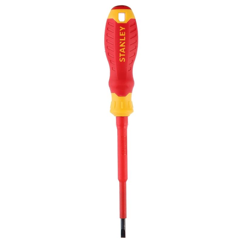 STANLEY - DESARMADOR DIELECTRICO AISLA 1000V  5" MAGNETICO PUNTA PLANA STANLEY