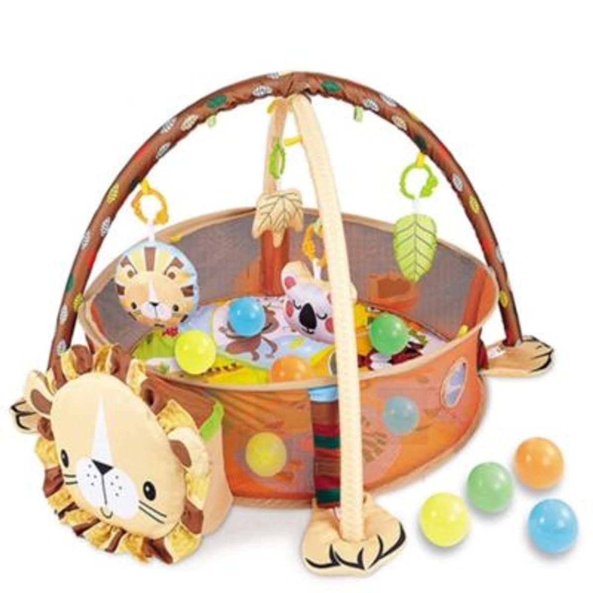 GENERICO - Gimnasio de Bebe Didáctico 3 en 1 LEON