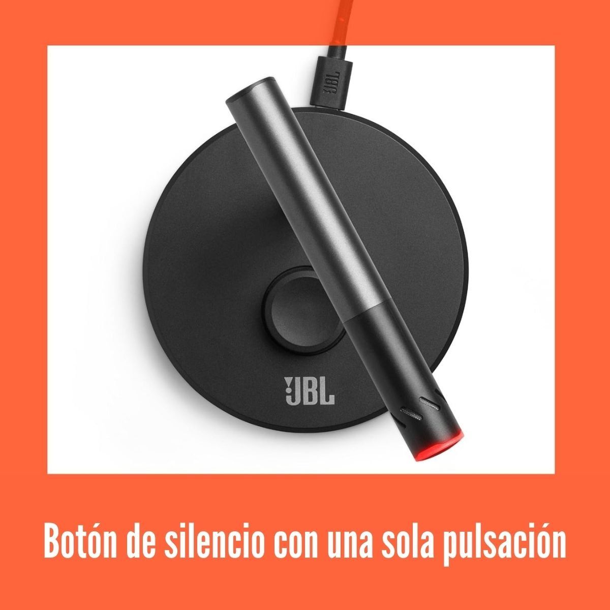 JBL - JBL - Micrófono Quantum Stream Talk USB For Streaming