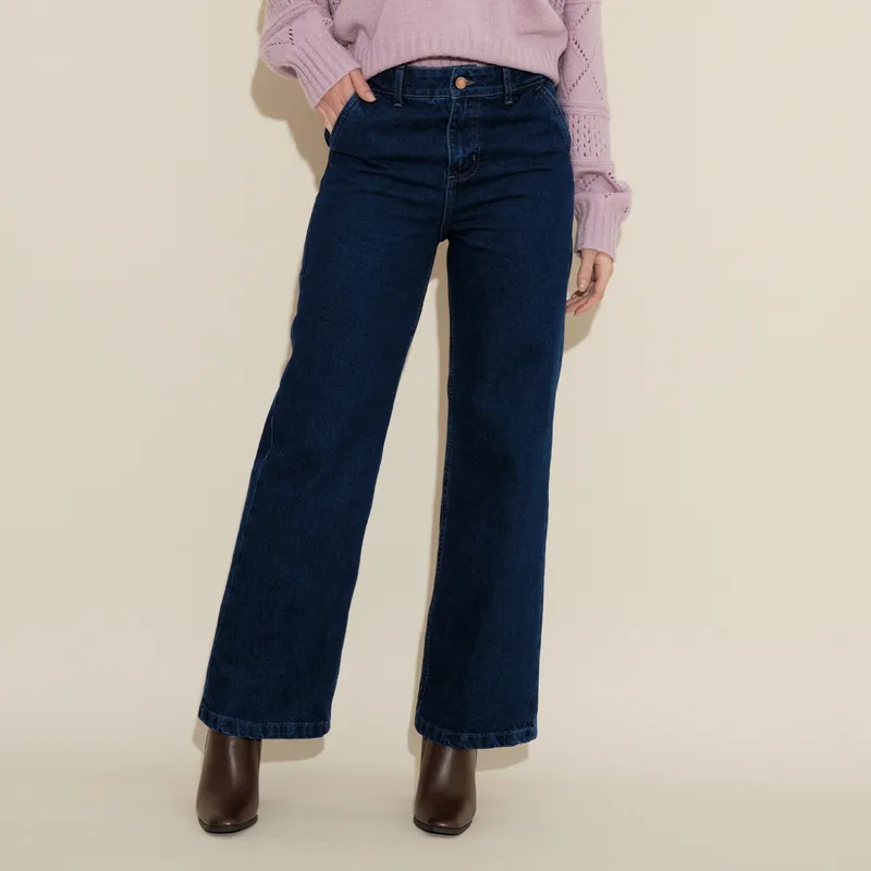 CAMILA VIALI - Camila Viali Pantalon Raven  Largo Para Mujer