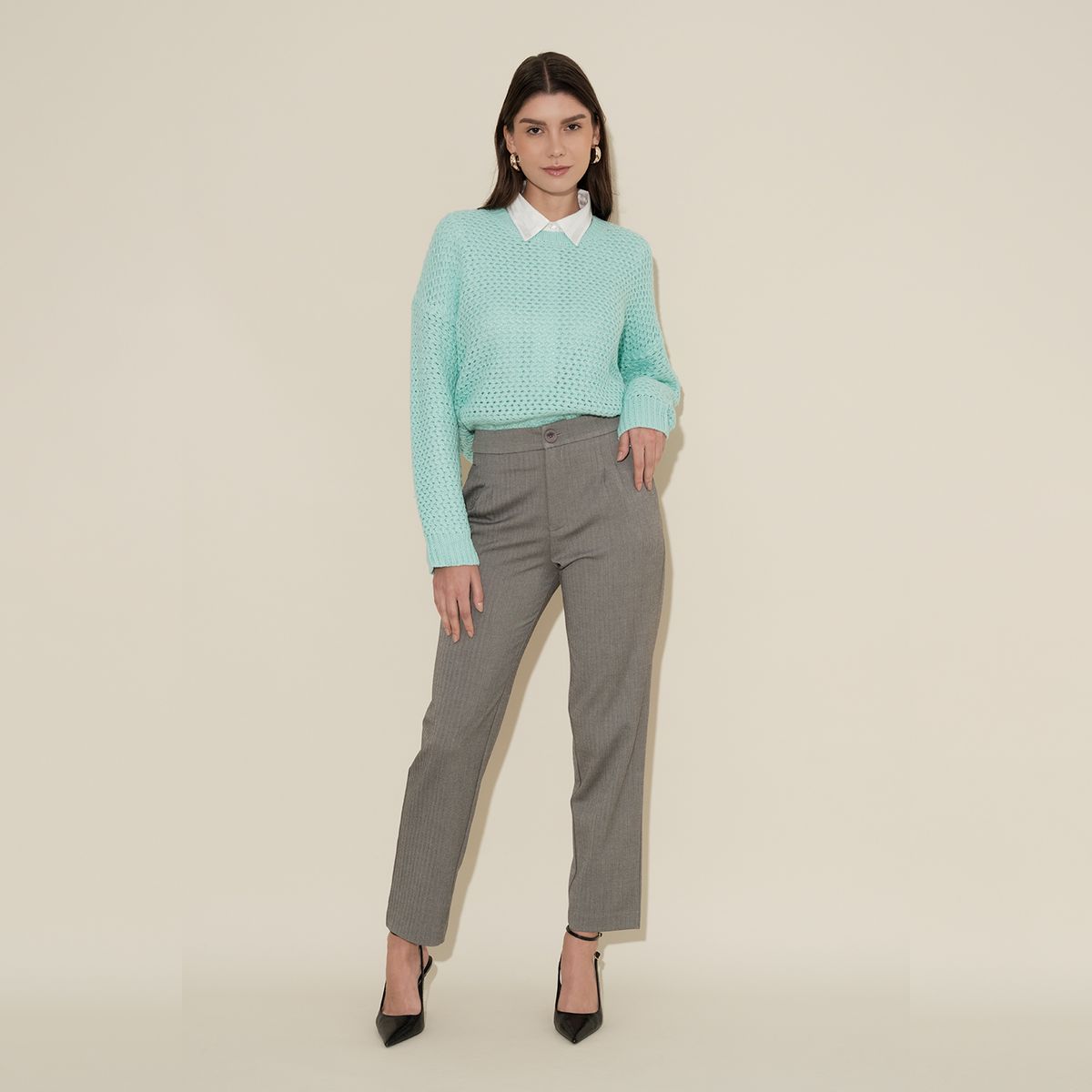 CAMILA VIALI - Camila Viali Pantalon Cerise Largo Para Mujer