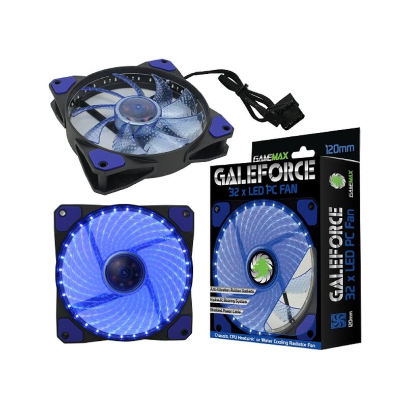 GAMEMAX - COOLER GAMEMAX PARA CASE GALEFORCE GMX-G12BLUE GAMER