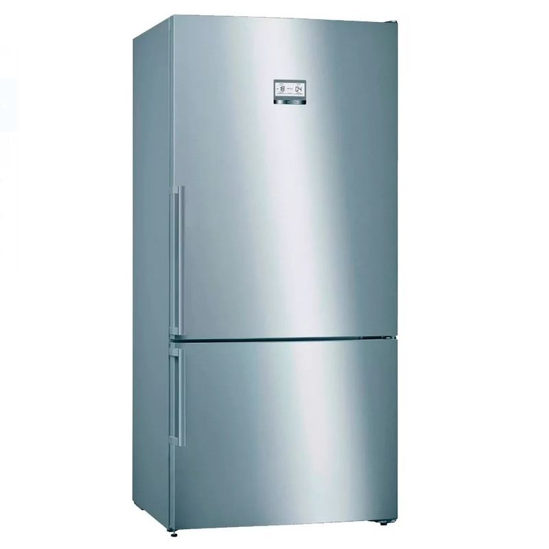 BOSCH - Refrigeradora Bosch KGN86AI40B Bottom Freezer No Frost 619 Litros Acero Inoxidable