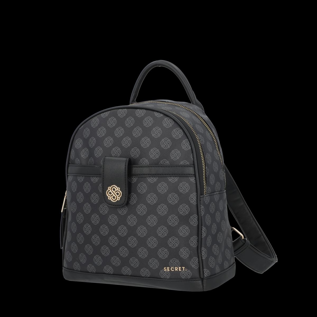 SECRET - Mochila Orleans Mediana Black