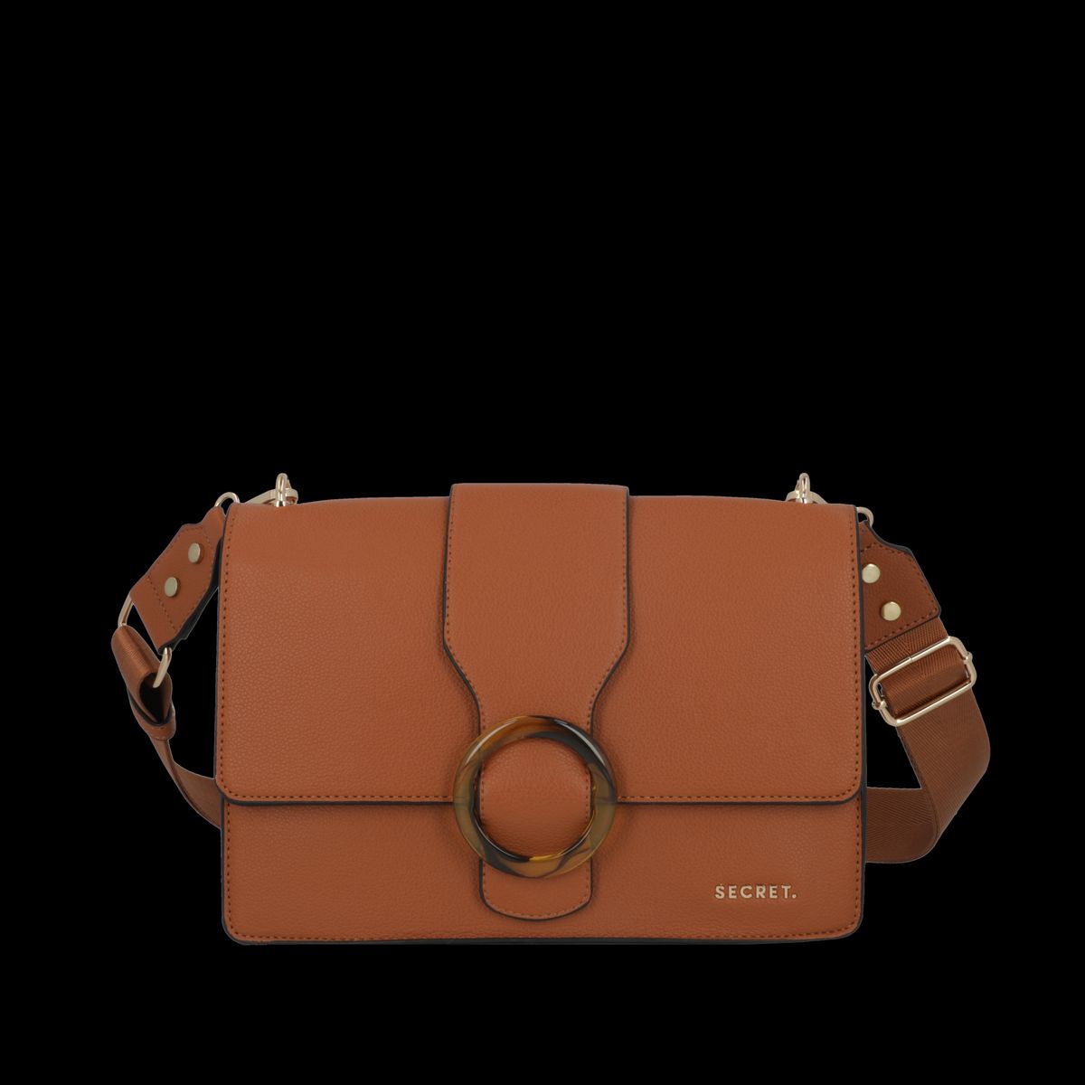 SECRET - Cartera Gracia Mediana Medium Brown