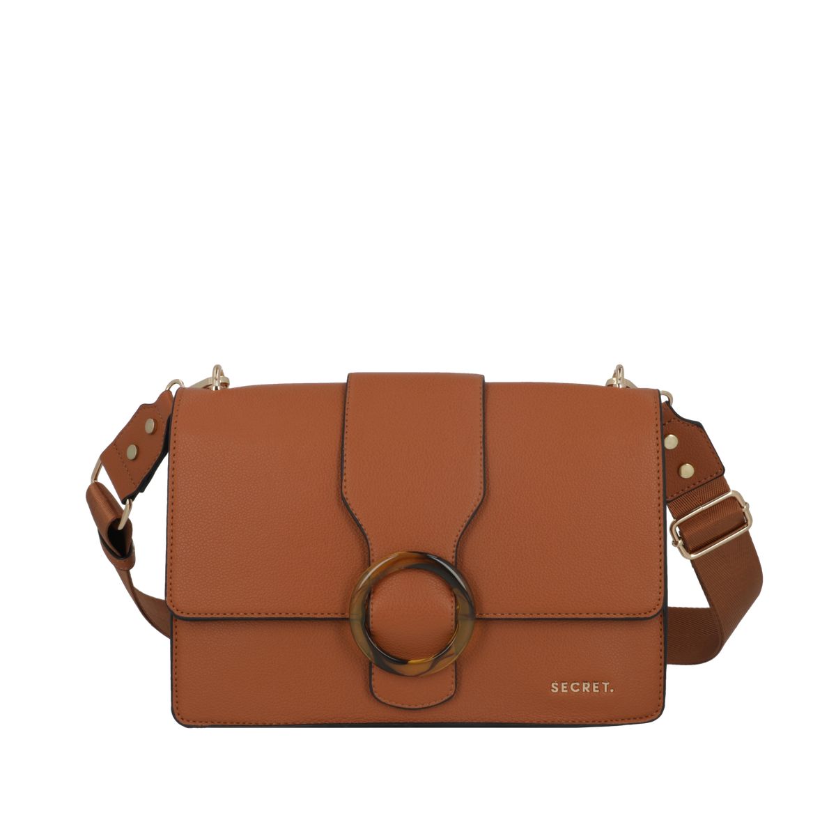 SECRET - Cartera Gracia Mediana Medium Brown