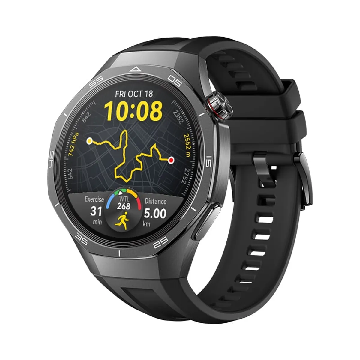 HUAWEI - Smartwatch Huawei Watch GT 5 Pro Negro 46mm - Garantía de 2 años.-