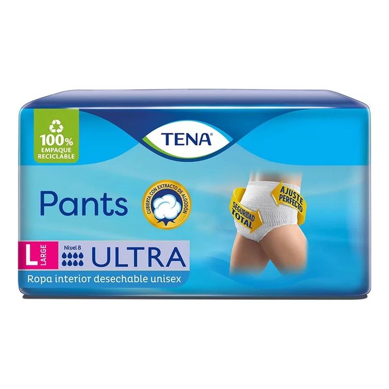 TENA - Pañal Tena Pants Ultra Large 20 UN