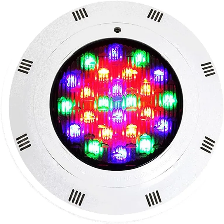 Reflector para piscina de 18 LEDs 30W 12V colores RGB GENERICO ...
