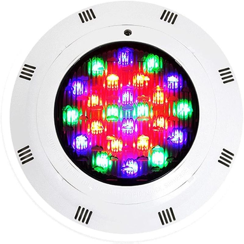 GENERICO - Reflector para piscina de 18 LEDs 30W 12V colores RGB