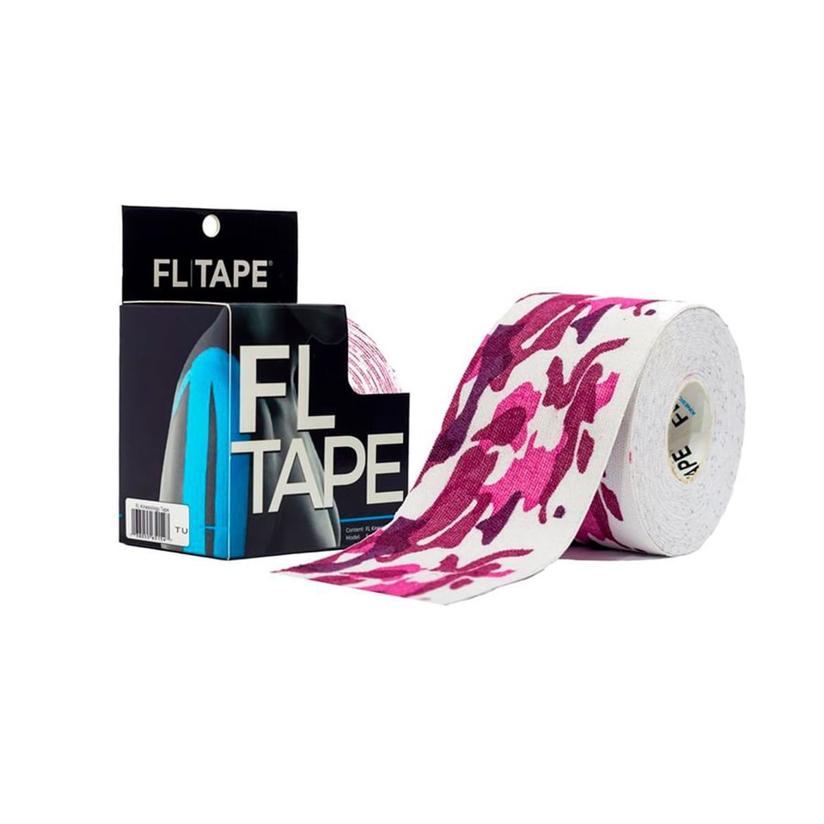 GENERICO - FL TAPE VENDA KINESIOLOGICA UNISEX ENTRENAR 5CM X 5M ROSADO