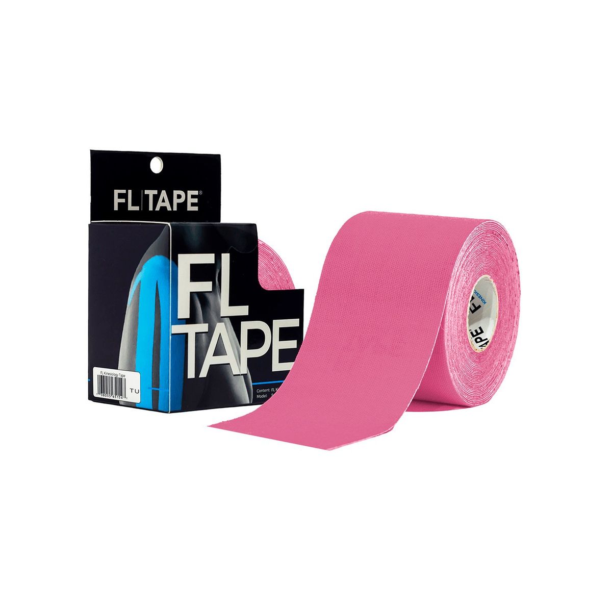 GENERICO - FL TAPE VENDA KINESIOLOGICA UNISEX ENTRENAR 5CM X 5M ROSADO